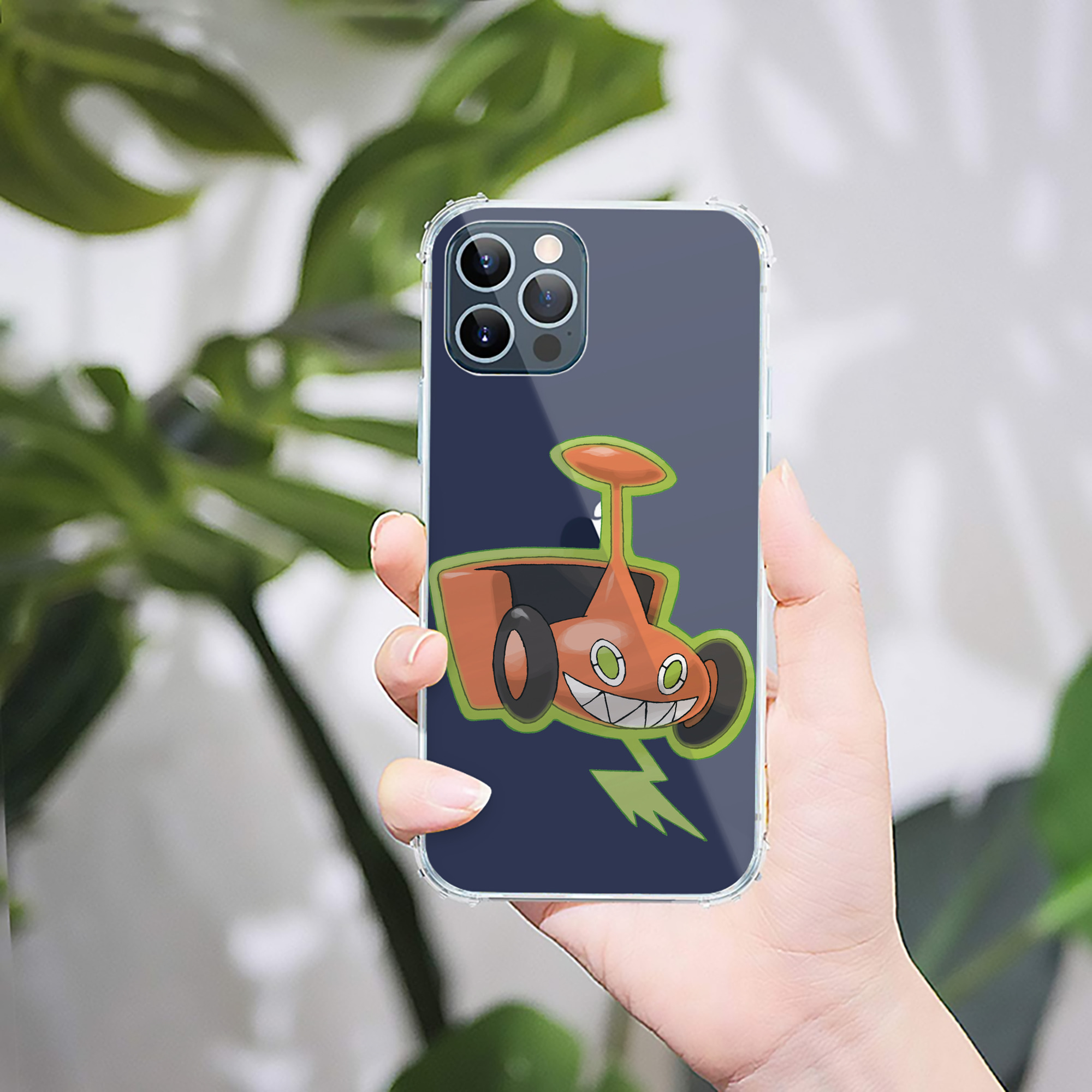（画像用） ポケットモンスター Pokémon 【iPhone 12シリーズ対応】透明スマホケース（クリアソフトケース）